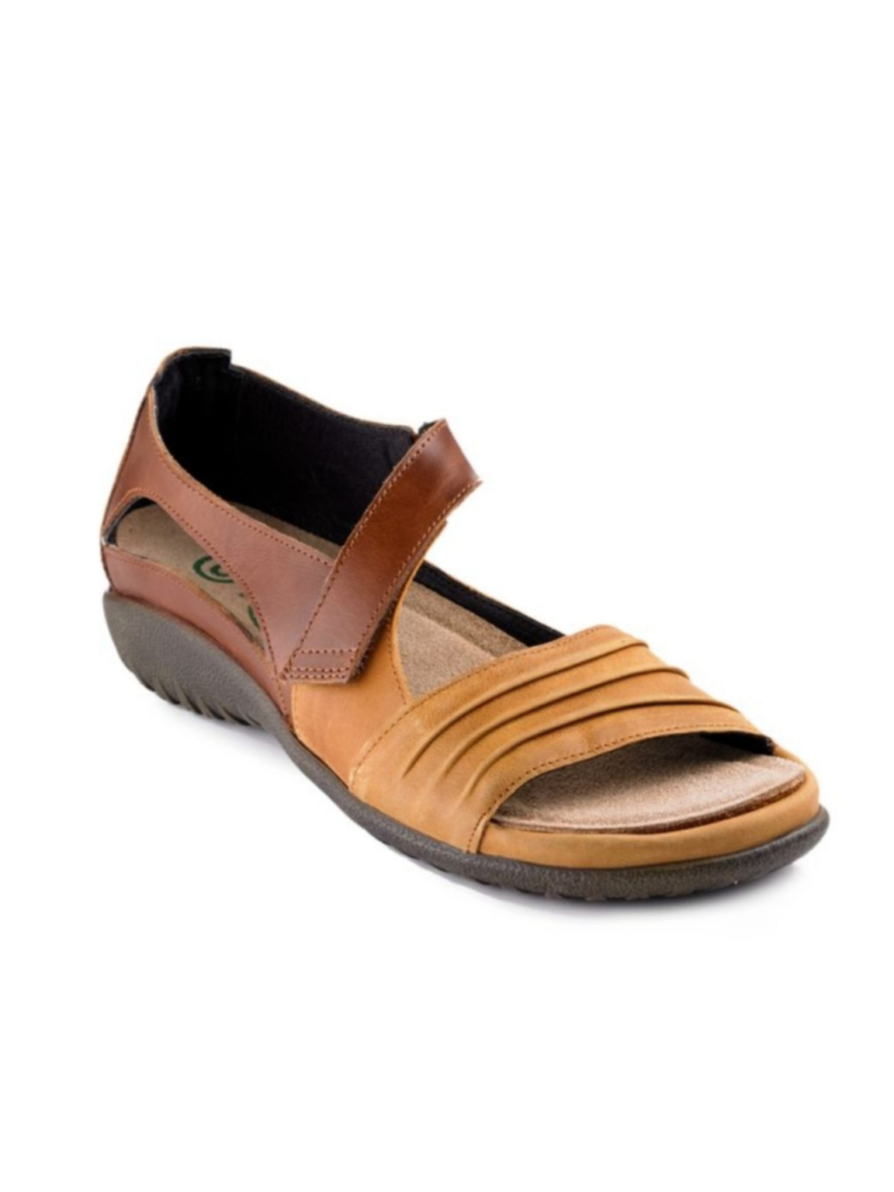 Naot Papaki Women's Hand-sewn Comfort Sandals Oily Dune Nubuck/Maple 39 / 8-8.5
